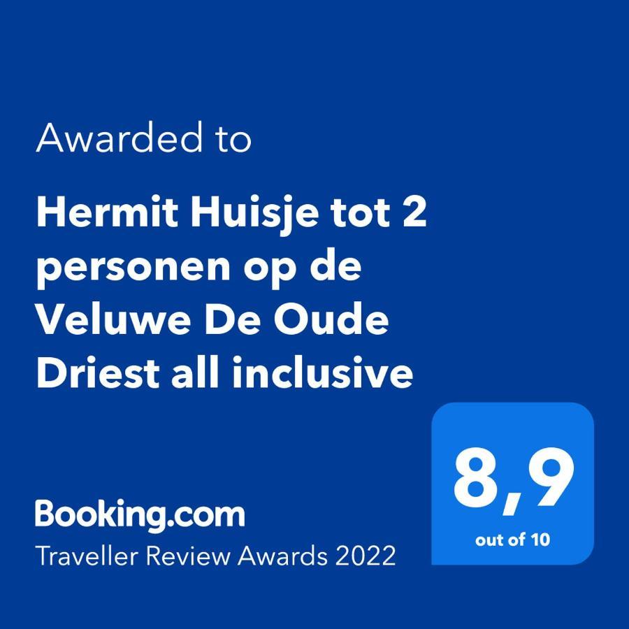 Ruim En Gezellig Chalet Voor 2 Personen Op De Veluwe Recreatiepark De Oude Driest Putten Exteriör bild